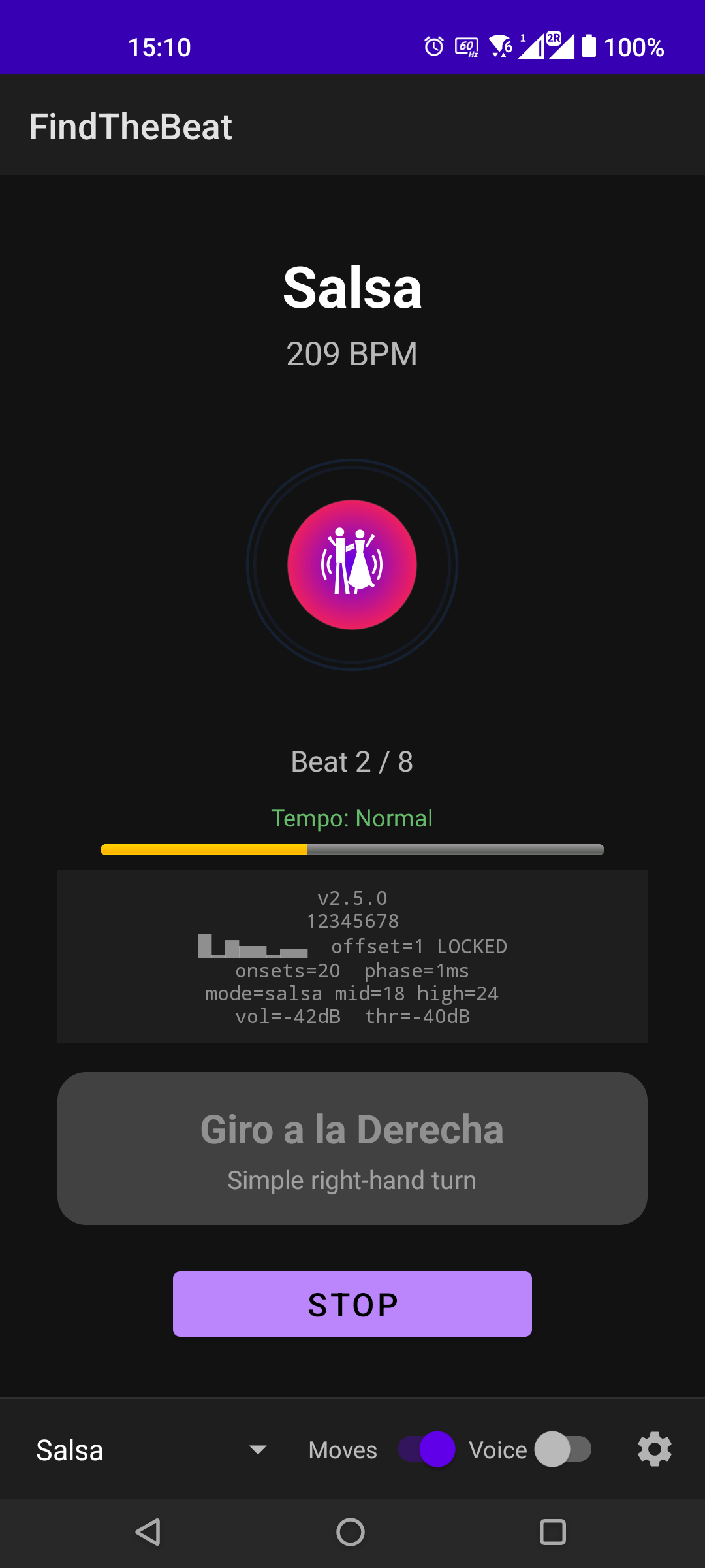 FindTheBeat - Real-time beat detection